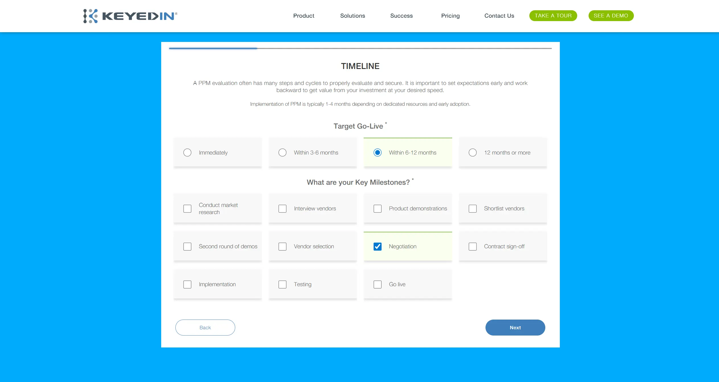 Business case questionnaire