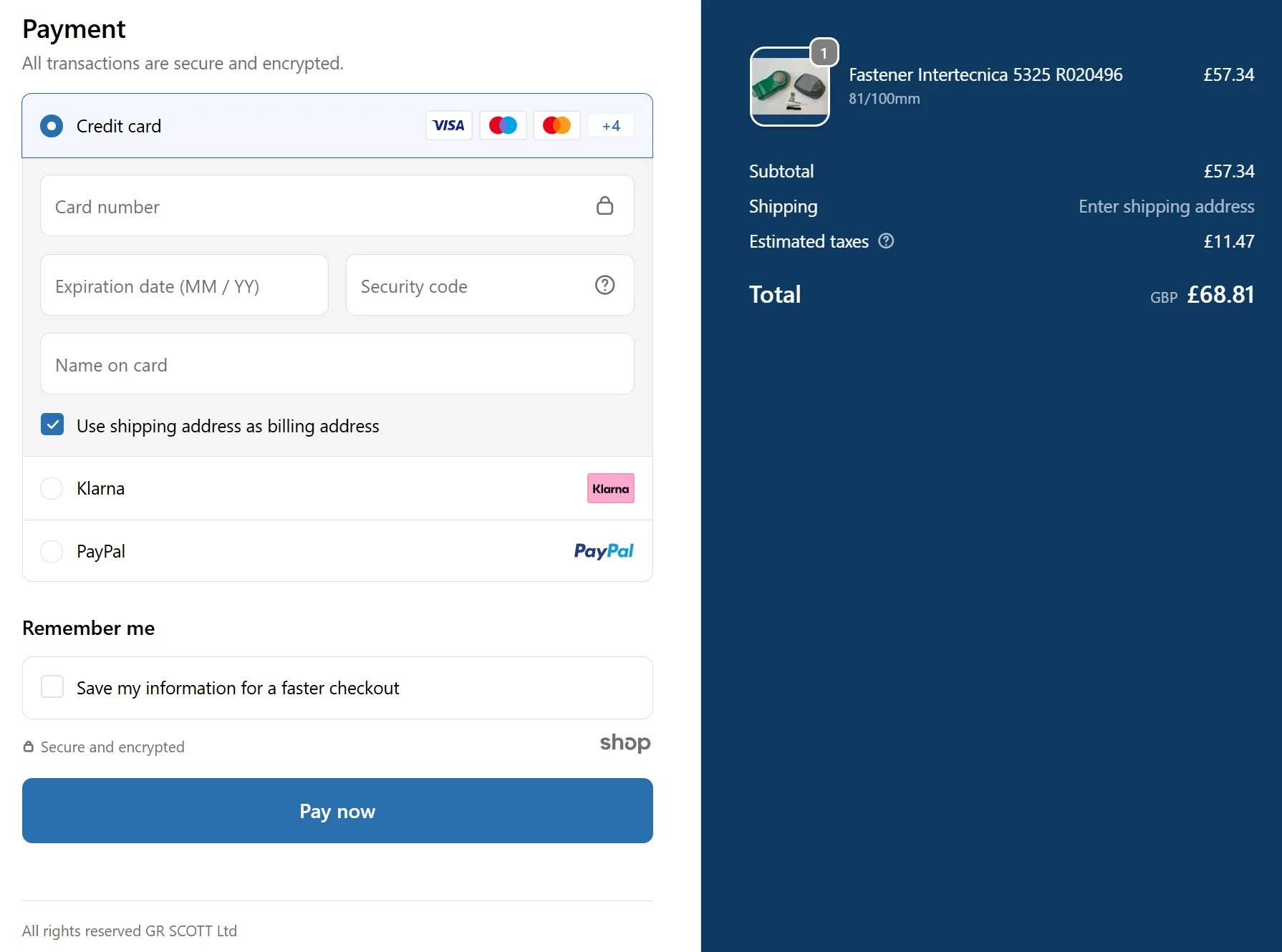 Modern payment options