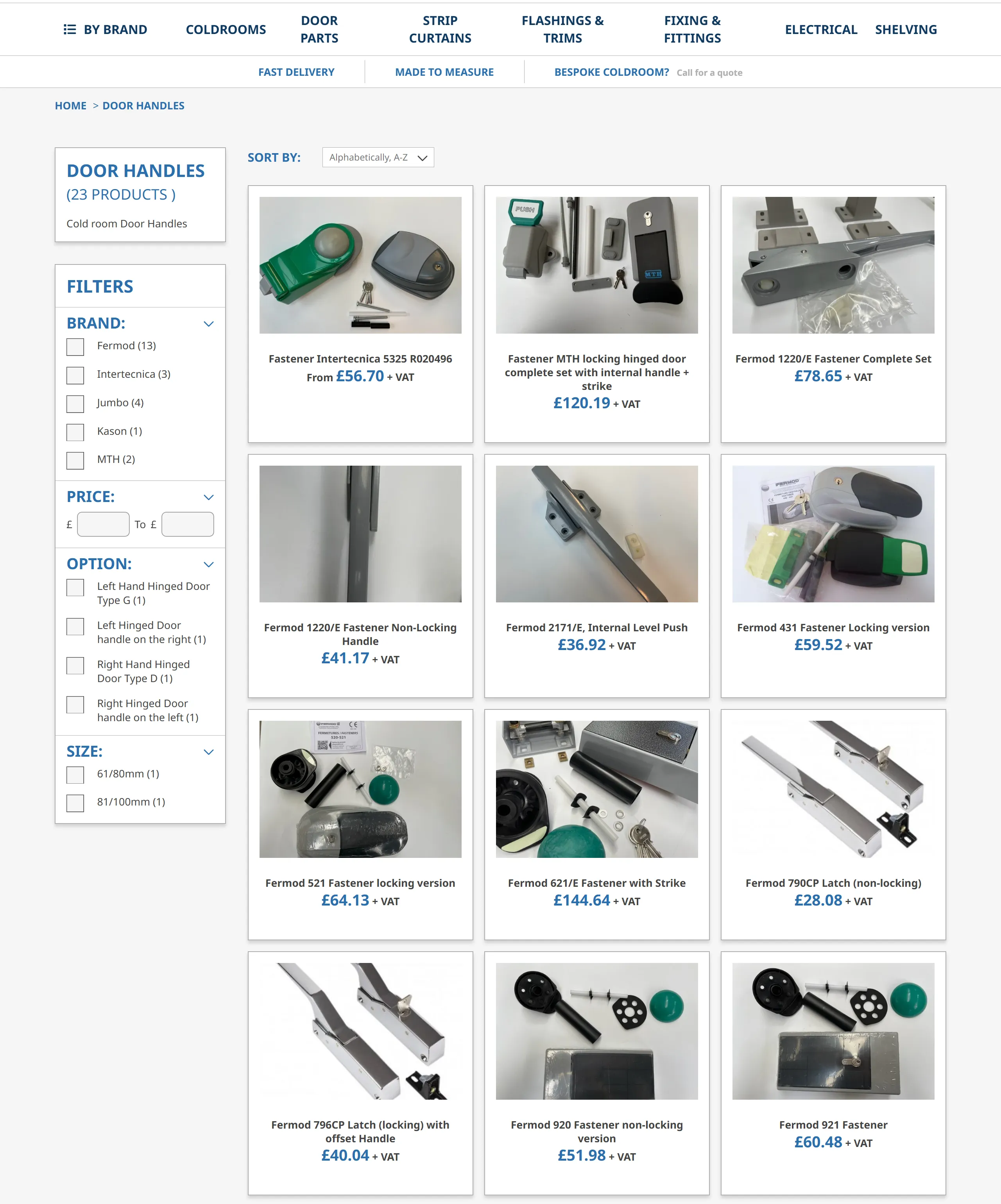GR Scott parts catalog
