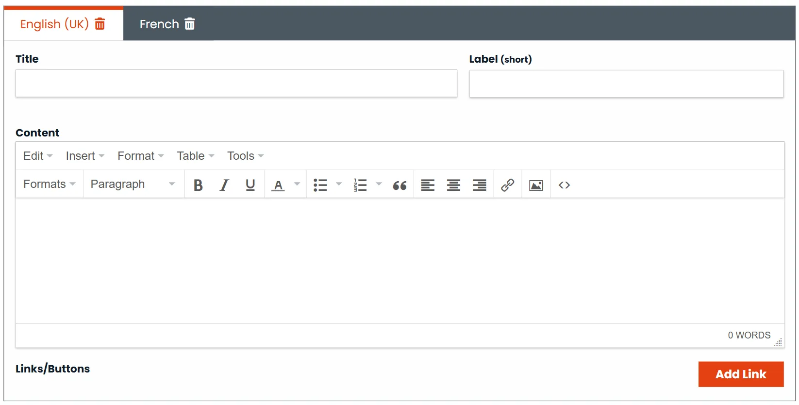Enhanced content editor