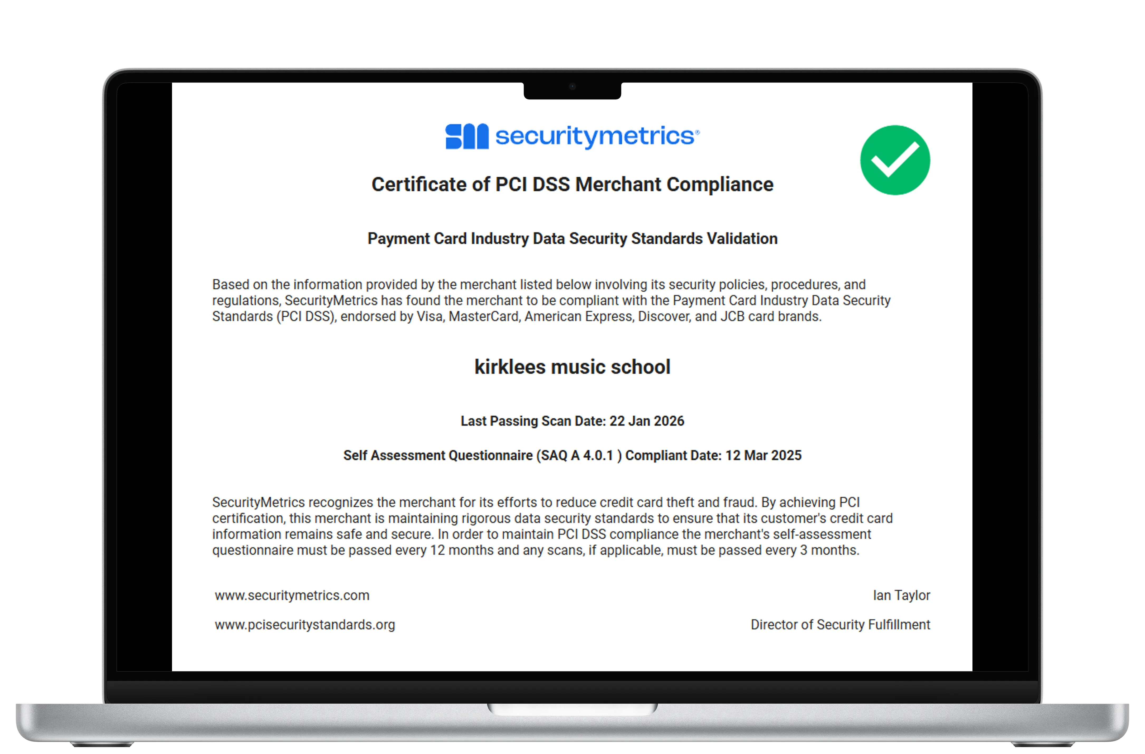 Integrated Secure Payments